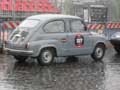 FIAT 600 (1956) Turismo con equipaggio italinao pilota Zioni e nagigatore Baccolo alle Mille Miglia 2010, per la ripartenza da Roma
