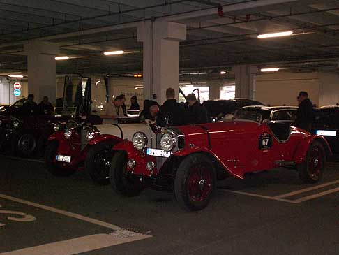 MERCEDES-BENZ SS (1930) con numero di gara 67 del duo straniero Ostmann (DE) - Weber (DE) alle Mille Miglia 2010
