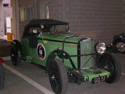 TALBOT AV 105 s/n 31051 (1931) vintage cars del duo straniero driver van der Kroft (BE) e codriver van der Kroft (BE) alle Mille Miglia 2010