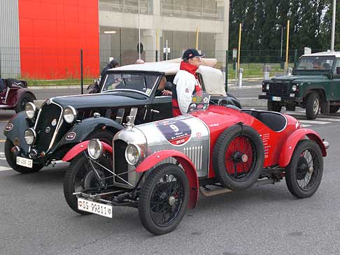 AMILCAR CGSS (del 1926) - con il pilota svizzero Jolly (CH) alle Mille Miglia 2010