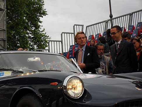 Ferrari con Luca Cordero di Montezemolo