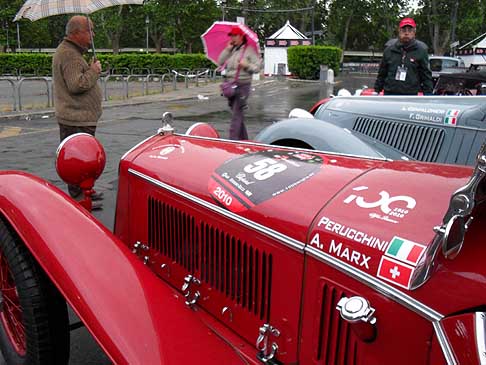 Bugatti - Alfa Romeo 6C 1750 del 1932 Gran Sport che a partecipato all'edizione 2010