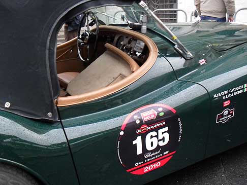 JAGUAR XK 120 OTS (1950) con motore da  3442 CC alle 1000Miglia 2010