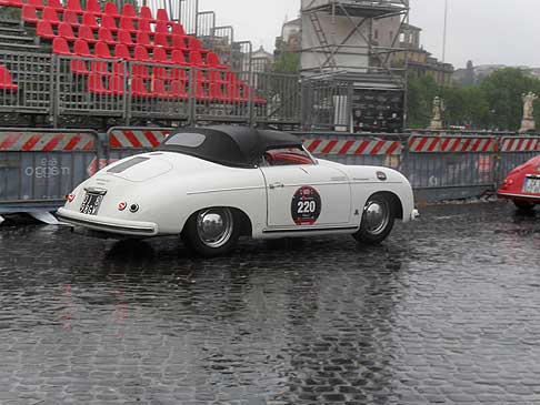 PORSCHE 356 Speedster 1500 (1955) Bianca motore da 1488CC