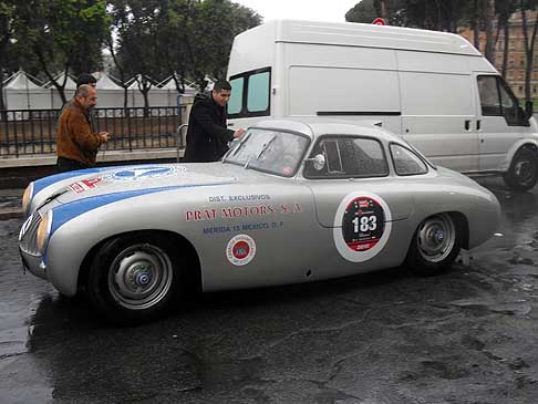 MERCEDES-BENZ 300 SL W194 (del 1952) alle Mille Miglia