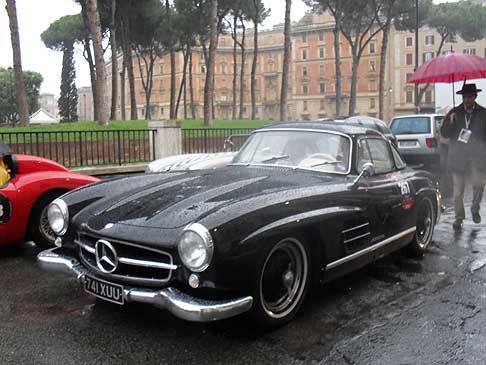 Mercedes 300 SL W198-I (1954) - con Jackie Stewart (United Kingdom) ex pilota di F1