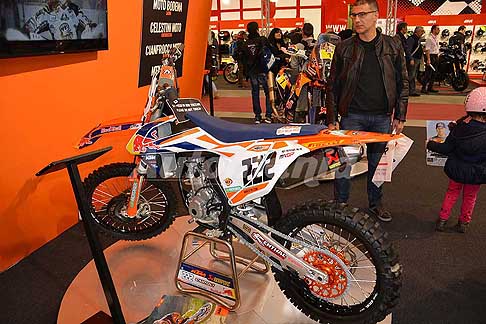 Motodays 2016  - KTM 450 SX-F motocross del campione Antonio Caroli al MotoDays 2016