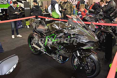 Motodays 2016  - Bike Kawasaki ninja al MotoDays 2016 Fiera di Roma