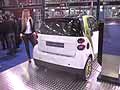 Smart Fortwo Electric Drive posteriore vettura al Motor Show di Bologna 2009