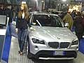 BMW X1 corssover esposto al Salone di Bolonga 2009