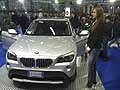 BMW X1 Suv e modella del Motor Show di Bologna 2009