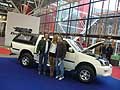 Gonow GA 200 fuoristrada e foto ricordo con le ragazze al Motor Show 2009