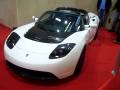 Auto elettrica Tesla supercar esposta al Motor Show di Bologna edizione 2009