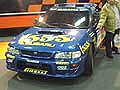 Car Racing Paddock Show Subaru Impreza 555 GC8 WRX al Motor Show 2009