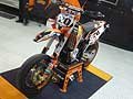 Motocross KTM esposta al Moto Racing Paddock Show presso il Salone di Bologna 2009