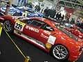 Team e scuderie, accessori e aftermarket per auto. Scuderia Ferrari race cars al Motor Show 2009