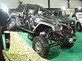 Team e scuderie, accessori e aftermarket per auto. Jeep Wrangler Rubicon 4x4 al Motor Show 2009