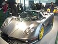 Motor Valley Pagani Zonda R supercar italiana prestigiosa al Salone di Bologna 2009