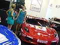 Team e scuderie, accessori e aftermarket per auto. Supercar Ferrari e ragazze del Motor Show di Bologna 2009