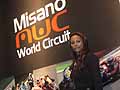 Motor Valley Missano Woc World Circuit e ragazza immagine al Motor Show 2009