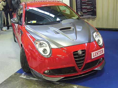 Motor Show - Alfa Romeo Mito tuning Lester al Motor Show di