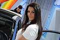 Girl stand Fiat