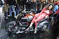 Ducati Diavel nello stand Mercedes-Benz