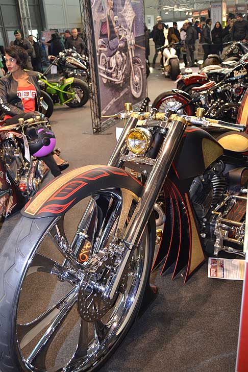 Moto Bike Verona - Best of show premiata la Harley Davidson Fat Boy del 2004 al Motor Bike Verona 2016