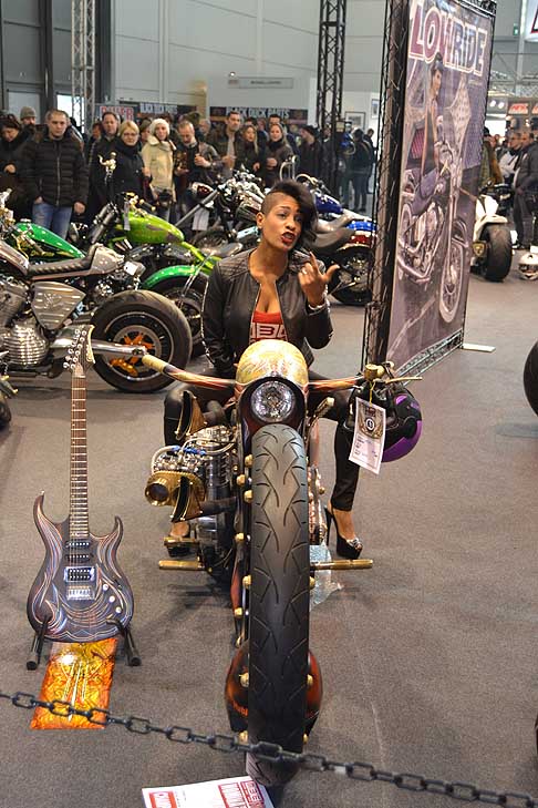 Moto Bike Verona - Come ogni anno le moto custom hanno fatto la parte del leone; con 200 motociclette special al Moto Bike di Verona 2016