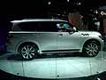 QX56 profilo laterale al New York International Auto Show 2010