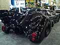 Batmobile retrotreno utilizzata sui set dei films con lattore Tim Burton in Batman e Batman Returns al New York International Auto Show 2010