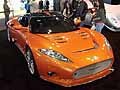 spettacolare supercar orange esposta al Manhattan Motor Cars presso il New York International Auto Show 2010
