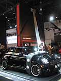 Cooper S Black suggestiva scenografia al New York International Auto Show 2010