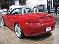 Z4 Roadster retrotreno red al New York International Auto Show edizione 2010