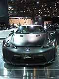 LFA frontale sport car al New York International Auto Show 2010