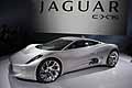 Jagua C-X75 prototipo supercar biposto progettata come una vettura elettrica al Salone di Parigi 2010