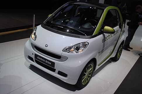 Smart - Smart ED Electric Drive al salone di Parigi 
