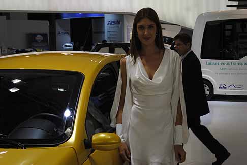 Parigi Motor Show Ragazze