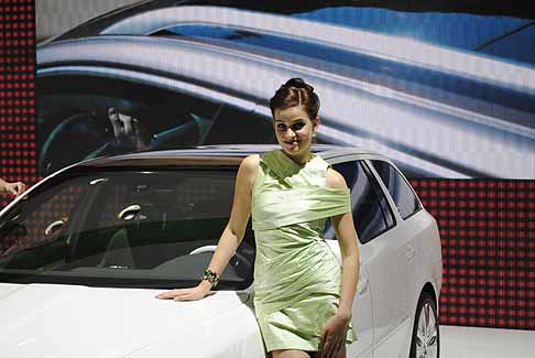 Parigi Motor Show Ragazze