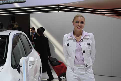 Parigi Motor Show Ragazze