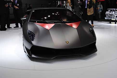 Lamborghini - Concept Lamborghini Sesto Elemento totalmente in fibra di carbonio. Supercar lamborghini in carbonio