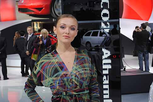 Parigi Motor Show Ragazze