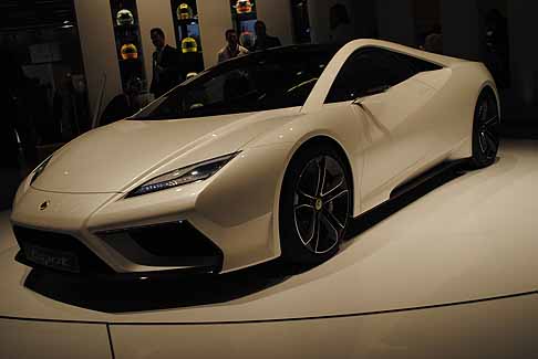 Lotus - Lotus Esprit concept laterale al Salone di Parigi 2010