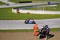 Moto in gara e fuori pista al tornantino Trofeo Inverno 2016 presso lAutodromo del Levante. Foto archivio 2015