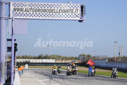 Autodromo del Levante - Classe 600 Rookies partenza al Trofeo Inverno 2015 per la 3^ gara allAutodromo del Levante di Binetto