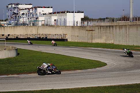 Classe Open - Autodromo del Levante 3^ gara classe Open al tornantino la moto Aprilia di Albanese Rossano, al Trofeo Inverno 2015