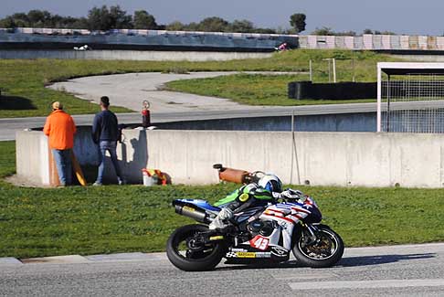 Trofeo Inverno 2015 - Honda Matera Racing biker Rubbino Raffaele Classe 600 Open/Amatori, 3^ Gara al Trofeo Inverno 2015 allAutodromo del Levante nel circuito di Binetto