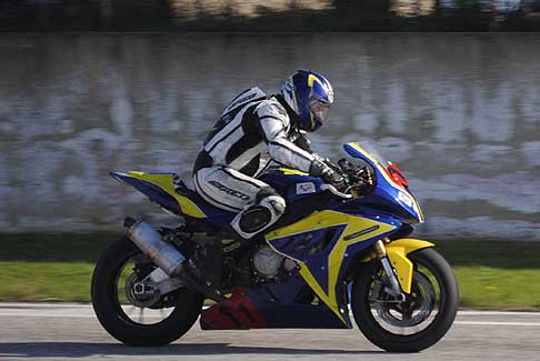 Trofeo Inverno - Mele Francesco moto Bmw giunto terzo sul traguardo al Trofeo Inverno 2015 in pista presso l´Autodromo del Levante 2015