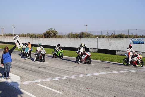 Classe Open - Pronti per la partenza categoria Open, 3^ gara al Trofeo Inverno 2015 allAutodromo del Levante di Binetto