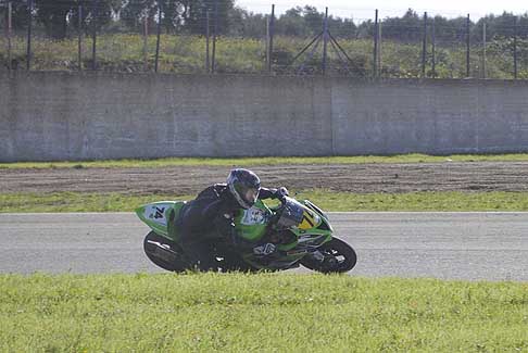 Trofeo Inverno - Canelli Michele in gara alla curva Gargano al Trofeo Inverno 2015 presso lAutodromo del Levante 2015